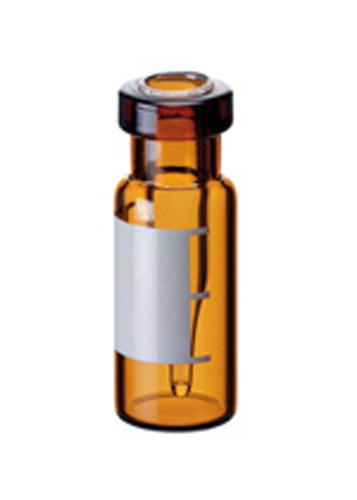 Krimphals flacon met geïntegreerd 0.2ml Micro-Insert