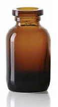 10 ml spray, amber, type 1 geblazen glas