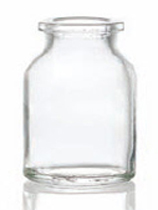 30 ml injectieflacon, helder, type 1 geblazen glas
